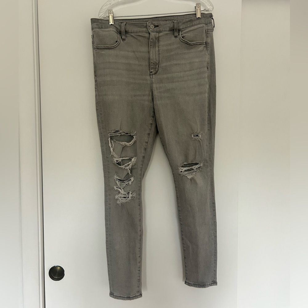American Eagle Outfitters Hi-rise Jeggings Grey
